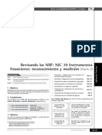 (Parte I) : Área Contabilidad (NIIF) y Costos