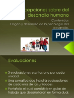 Concepciones Sobre Del Desarrollo Humano en El Mundo Moderno de Chile