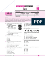 SOF IGKO Model Question Paper Class 6