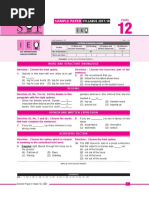 2017 Ieo Level 1 Sample Paper Class-12
