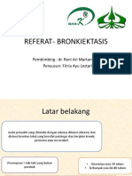 Referat - Bronkiektasis