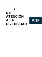 Plan de Atención A La Diversidad