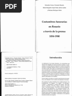 Costumbres Funerarias en Rosario A Través de La Prensa, 1854-1980