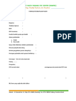 Formulir Pembatalan Pasien