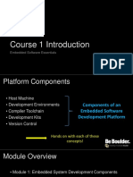 Course 1 Introduction: Embedded Software Essentials