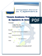 Examen Base de Datos II