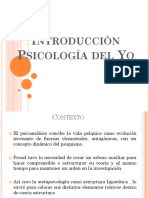 Introducción Psicología Del Yo