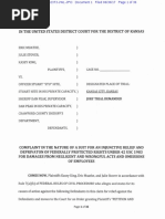 Federal Lawsuit Filed Against Detective Stuart Stu Hite, Sheriff Dan Peak, and Crawford County Sheriff's Department - Kansas - On 06/28/2017