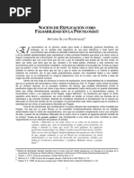 Silva, R. Arturo. (2005) La Noción de Explicación Como Falsabilidad en La Psicología. Material Inédito en Prensa. Archivo PDF