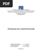 Trabajo de Tecnica de Construccion