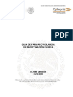 Guia de Farmacovigilancia en Investigacion Clinica