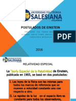 Postulados de Einstein T