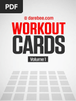 Workout Cards Vol.1