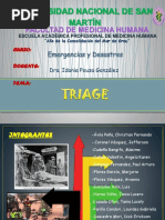 Triage Exposición