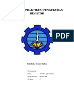 Laporan Praktikum Pengukuran Resistor