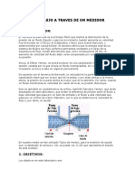 Laboratorio Flujo A Traves de Un Medidor Venturi