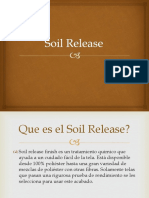 Soil Release Acabados