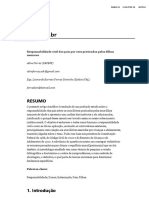 01-ARTIGO Responsabilidade Civil Dos Pais Por Atos Praticados Pelos Filhos Menores