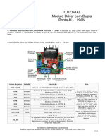 TUTORIAL MÓDULO PONTE-H L298 - Reduzido PDF