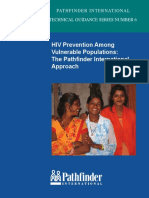 HIV Prevention Among Vulnerable Populations The Pathfinder International Approach