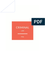 FAQS Criminal Law PDF