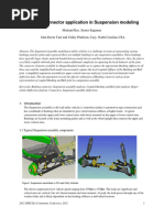 Bushing Connector Application in Suspension Modeling