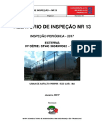 Piripiri - Relatório de Inspeção de Vaso de Pressão - NR13