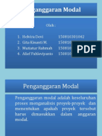 Penganggaran Modal