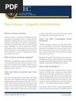 Ponzi Schemes - Frequently Asked Questions: What Is A Ponzi Scheme?