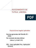 Procedimiento Tutela Laboral