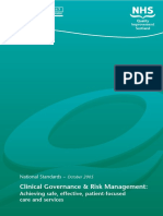 Clinical Governance and Risk Management. 2005