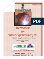 Draft Handbook On Welding Techniques