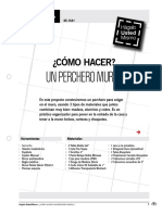 De-Is41 - Como Hacer Un Perchero Mural PDF