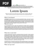 What Is Lorem Ipsum?