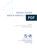 Informe Mundial Sobre Violencia