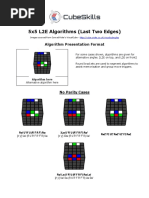 Last 2 Edges Algorithms 5x5