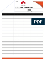 Ppe Distribution Form