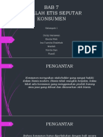 Masalah Etis Seputar Konsumen