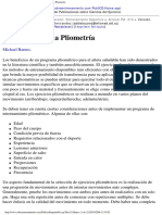 Version Imprimible Del Articulo Introduccion A La Pliometria