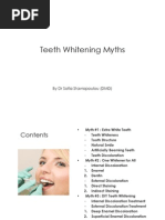 Teeth Whitening Myths