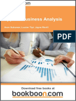 Applied Business Analysis