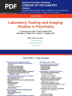 Laboratory Testing and Imaging Studies in Psychiatry