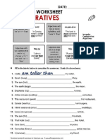 Comparative Worksheets