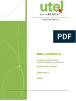 Guia Terminada, Sistemas Digitales y Perifericos - Semana 1 2 - P