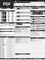 STR CON DEX INT WIS CHA: Initiative Initiative Defenses AC Movement Speed