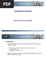 F.jones-Confidence Intervals