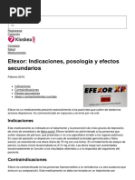 Efexor Indicaciones Posologia y Efectos Secundarios 19914 Ncsfir