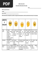 Rubrica de Evaluación