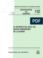 112 La Violencia Del Siglo Xxi. Nuevas Dimensiones de La Guerra PDF