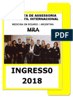 1 Medicina Na Argentina Ingresso 2018